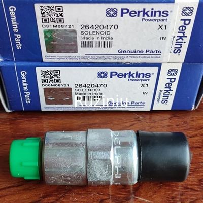Perkins C6.6 C7.1 돌연 정지 24v 솔레노이드 밸브 26420470 28491679