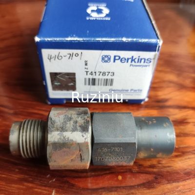 T417873 416-7101 Perkins 엔진 부품 C6.4 C6.6 연료 초과 밸브